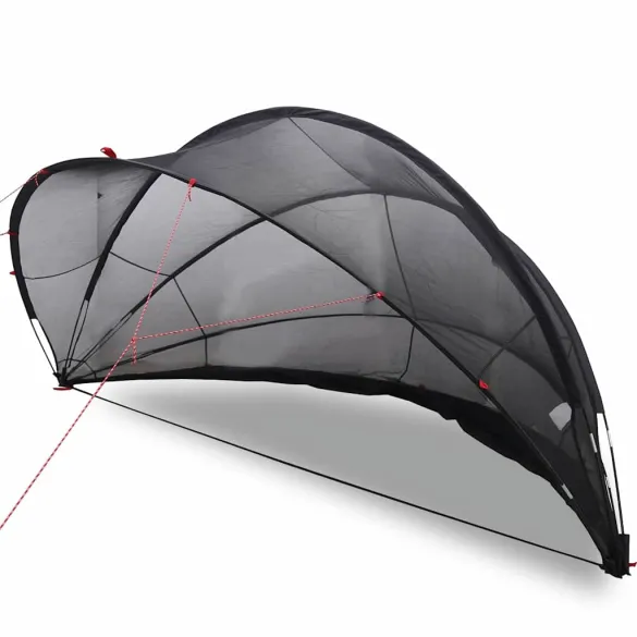 Dom Piscină Manual Negru 336x322x160 cm | Livrare Gratuită