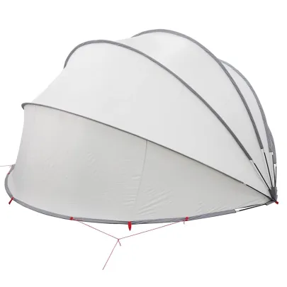 Dom Piscină Manual Gri-Portocaliu 472x460x229 cm