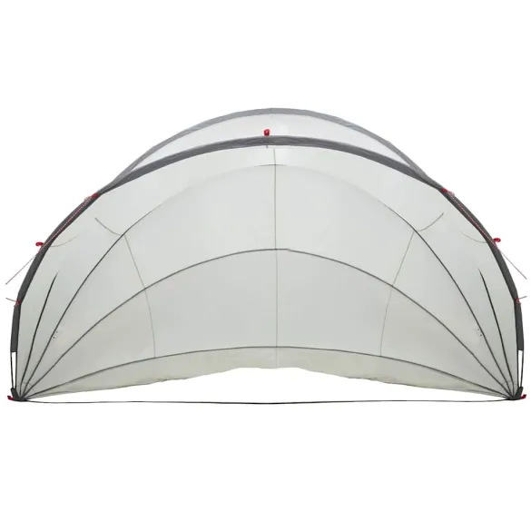 Dom Piscină Manual Gri-Portocaliu 546x516x250 cm