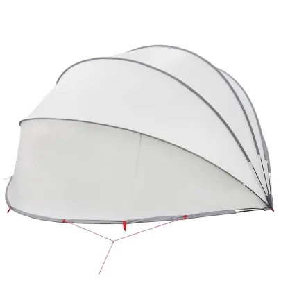 Dom Piscină Manual Gri-Portocaliu 546x516x250 cm