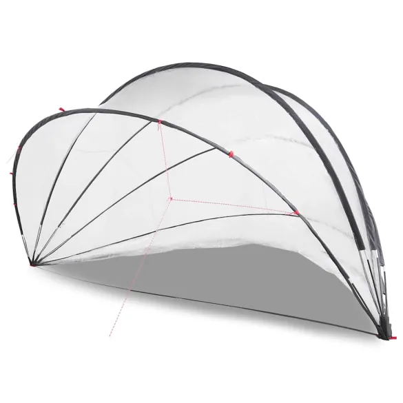 Dom Pliabil Piscină Transparent PVC | Livrare Gratuită