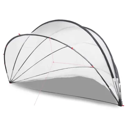 Dom Pliabil Piscină Transparent PVC | Livrare Gratuită