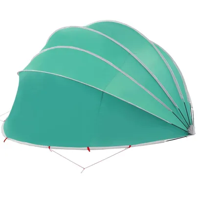 Dom Pliabil Piscină Verde 592x590x275 cm | Livrare Gratuită