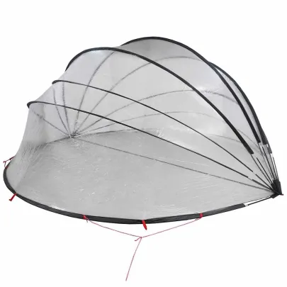 Dom Piscină Transparent PVC | Protecție și Confidențialitate