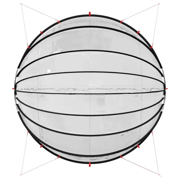 Dom Piscină Transparent PVC | Protecție și Confidențialitate