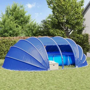 Cort pentru Piscină Albastru 640x432 cm | Livrare Gratuită