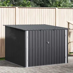 Shed Biciclete Metalic Antracit 215x206x157 cm