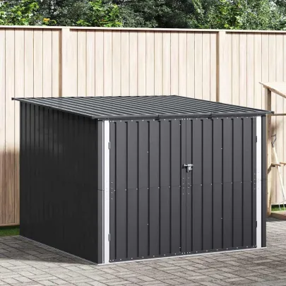 Shed Biciclete Metalic Antracit 215x206x157 cm