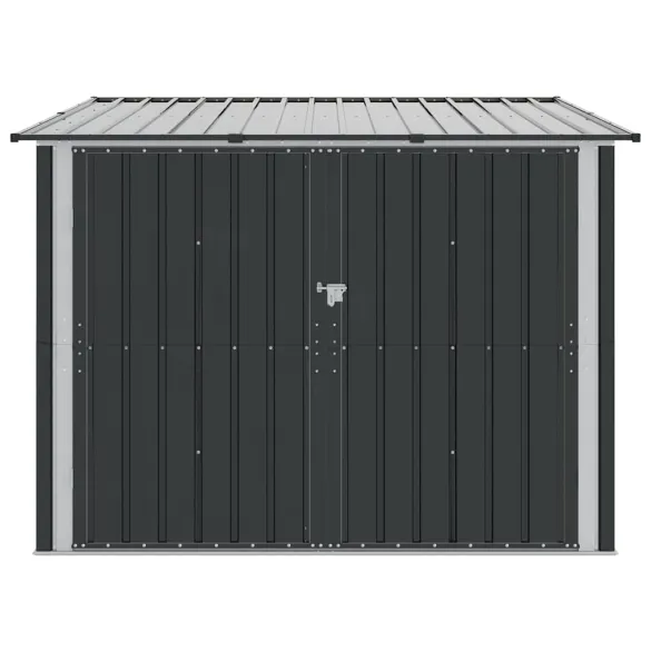Shed Biciclete Metalic Antracit 215x206x157 cm