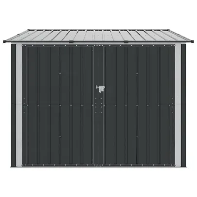 Shed Biciclete Metalic Antracit 215x206x157 cm