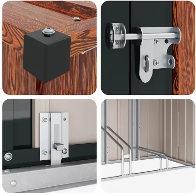 Magazin Biciclete Metalic Maro 215x206x157 cm