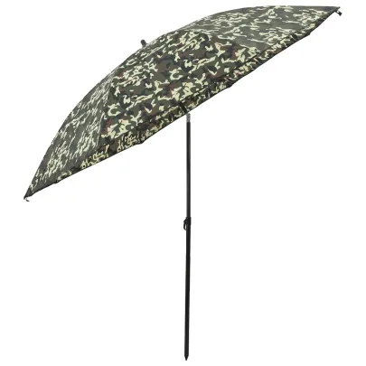 Umbrelă Pescuit Camuflaj 300x240 cm Poliester Oxford