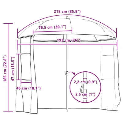 Umbrelă Pescuit Galben - Livrare Gratuită 7-9 Zile