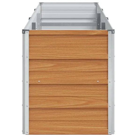 Strat Înălțat Grădină Oțel Galvanizat 240x40x45 cm