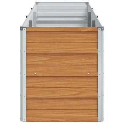 Strat Înălțat Grădină Oțel Galvanizat 240x40x45 cm