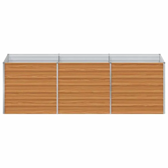 Strat Înălțat Grădină Oțel Galvanizat 240x80x77 cm