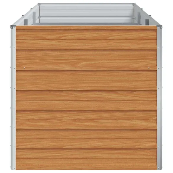 Strat Înălțat Grădină Oțel Galvanizat 240x80x77 cm