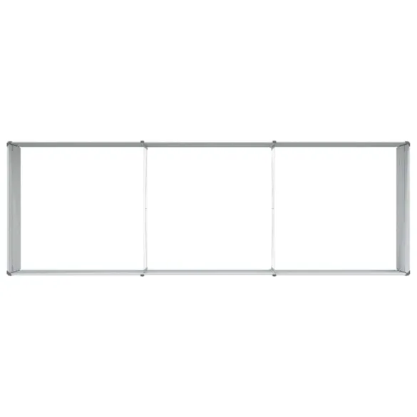 Strat Înălțat Grădină Oțel Galvanizat 240x80x77 cm