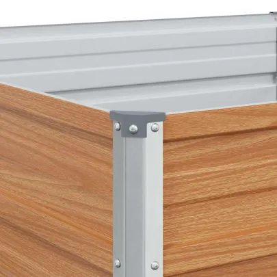 Strat Înălțat Grădină Oțel Galvanizat 240x80x77 cm