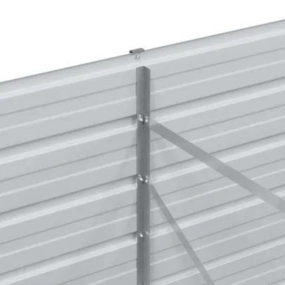 Strat Înălțat Grădină Oțel Galvanizat 240x80x77 cm