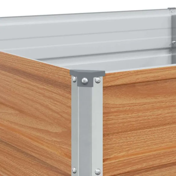 Strat Înălțat Grădină Oțel Galvanizat 480x80x45 cm