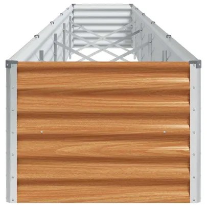 Strat Înălțat Grădină Oțel Galvanizat 485x50x36 cm