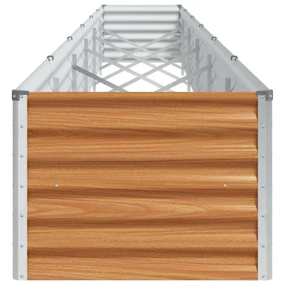 Strat Înălțat Grădină Oțel Galvanizat 582x50x36 cm