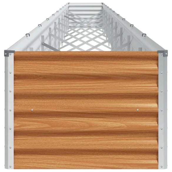 Strat Înălțat Grădină Oțel Galvanizat 970x50x36 cm