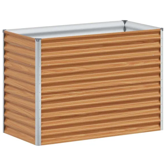 Strat Înălțat Grădină Oțel Galvanizat 98x50x68 cm