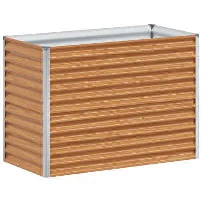 Strat Înălțat Grădină Oțel Galvanizat 98x50x68 cm