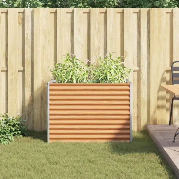 Strat Înălțat Grădină Oțel Galvanizat 98x50x68 cm