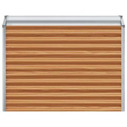 Strat Înălțat Grădină Oțel Galvanizat 98x50x68 cm