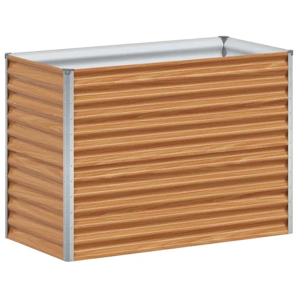 Strat Înălțat Grădină Oțel Galvanizat 98x50x68 cm