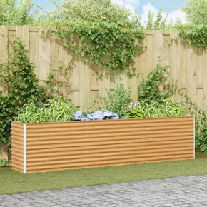 Strat Înălțat Grădină 290cm Oțel Galvanizat Rezistent