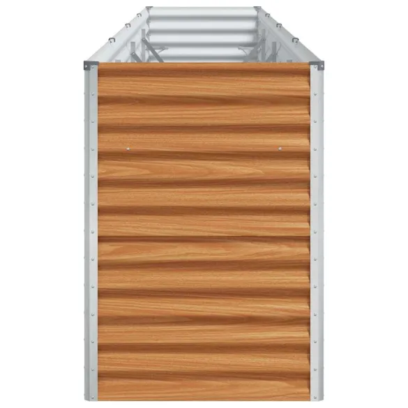 Strat Înălțat Grădină 390cm Oțel Galvanizat | Livrare Gratuită