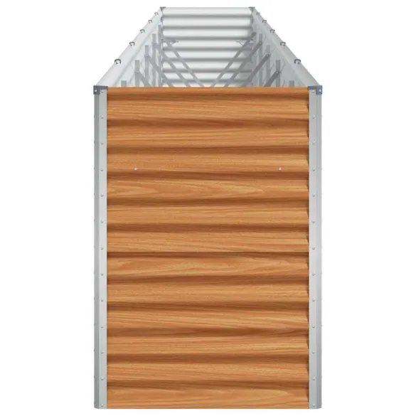 Strat Înălțat Grădină Oțel Galvanizat 582x50x68 cm