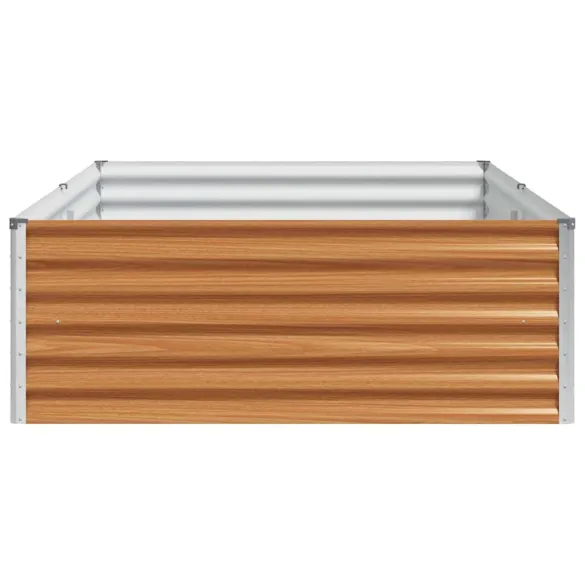 Strat Înălțat Grădină Oțel Galvanizat 195x100x36 cm