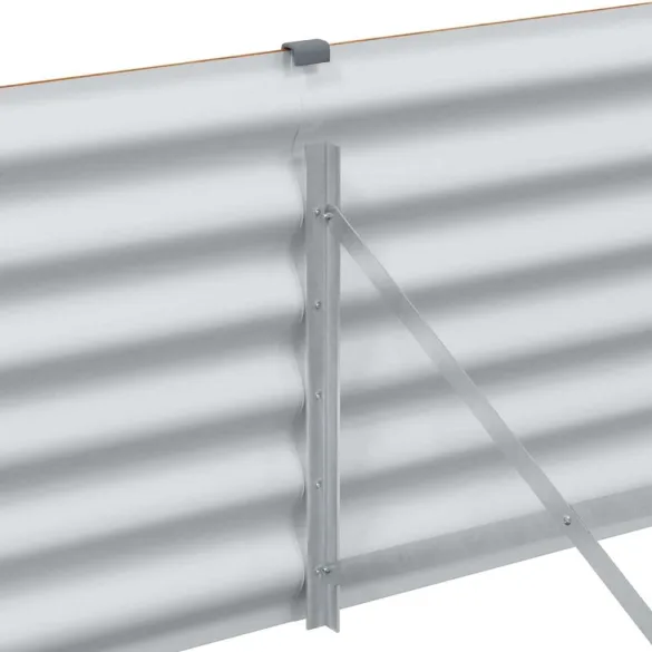 Strat Înălțat Grădină Oțel Galvanizat 290x100cm