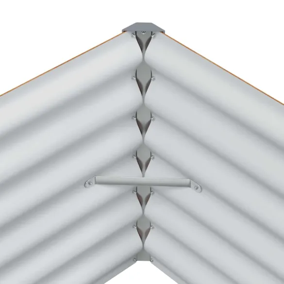 Strat Înălțat Grădină Oțel Galvanizat 290x100cm