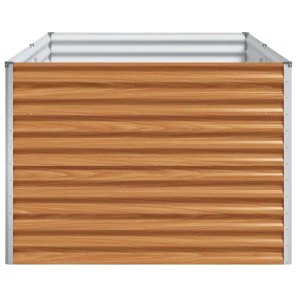 Strat Înălțat Grădină Oțel Galvanizat 195x100x68 cm