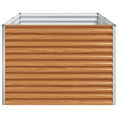 Strat Înălțat Grădină Oțel Galvanizat 195x100x68 cm