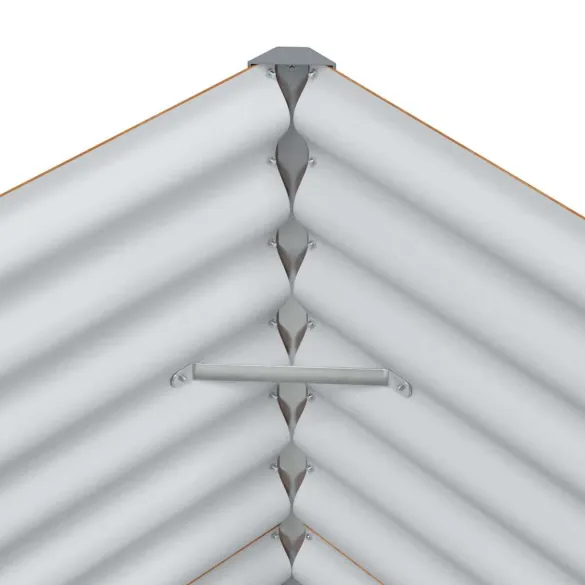 Strat Înălțat Grădină Oțel Galvanizat 290x100cm