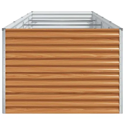 Strat Înălțat Grădină Oțel Galvanizat 390x100x68cm