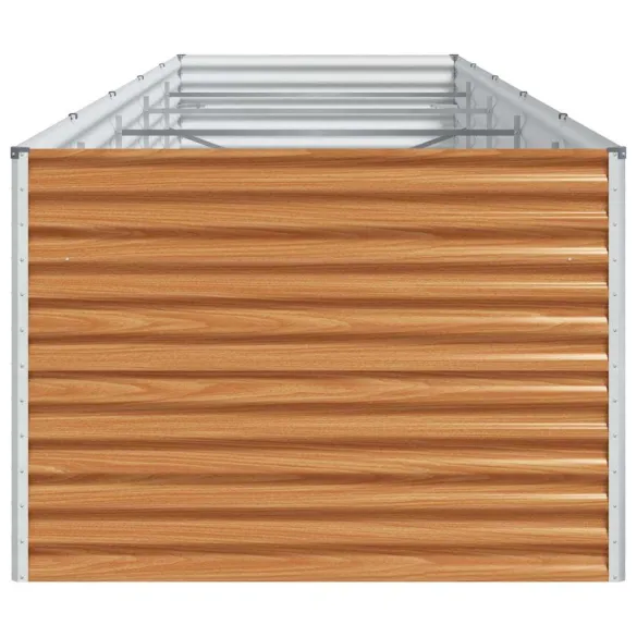 Strat Înălțat Grădină Oțel Galvanizat 485x100x68 cm