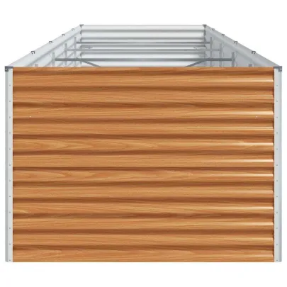 Strat Înălțat Grădină Oțel Galvanizat 485x100x68 cm