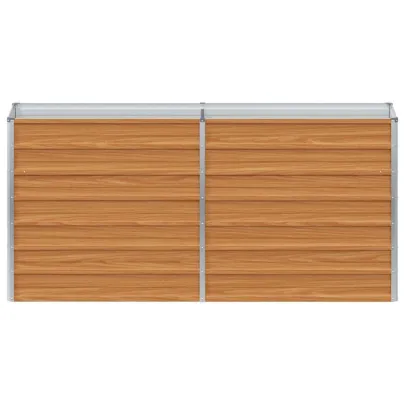 Strat Înălțat Grădină Oțel Galvanizat 160x40x77 cm