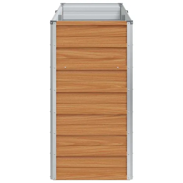 Strat Înălțat Grădină Oțel Galvanizat 160x40x77 cm