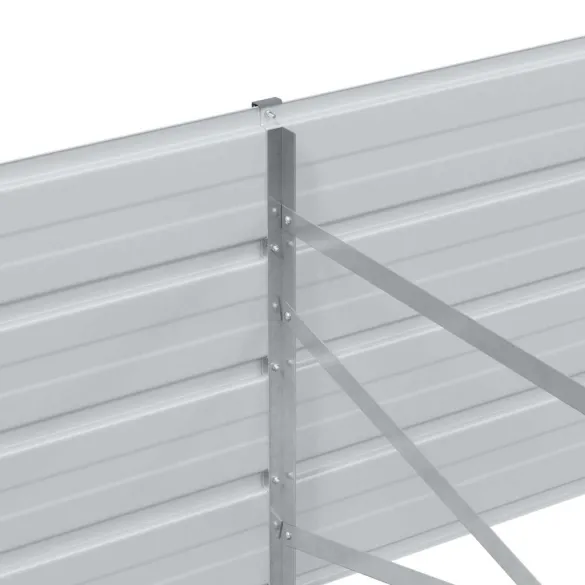 Strat Înălțat Grădină Oțel Galvanizat 320x80x45 cm