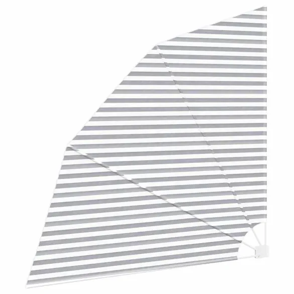 Ecran de intimitate balcon Antracit/Alb 210x210 cm | Livrare Gratuită