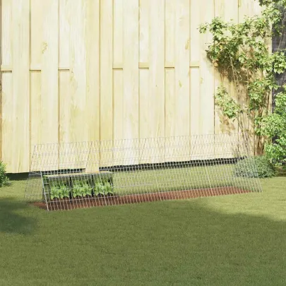 Cușcă Iepuri Exterior | Oțel Galvanizat | Livrare Gratuită